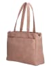 Beagles Shopper bag "Malaga" w kolorze jasnoróżowym - 31 x 24,5 x 10 cm