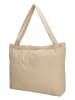Beagles Shopper bag w kolorze beżowym - 60 x 36 x 10 cm