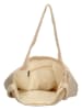 Beagles Shopper bag w kolorze beżowym - 60 x 36 x 10 cm