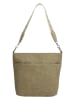 Beagles Shopper "Malaga" olijfgroen - (B)32 x (H)26 x (D)12 cm