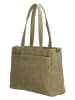 Beagles Shopper "Malaga" olijfgroen - (B)31 x (H)24,5 x (D)10 cm