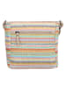 Beagles Umhängetasche "Formentera" in Bunt - (B)24 x (H)22 x (T)8 cm
