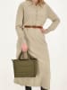 Beagles Torebka w kolorze khaki - 26 x 21 x 11 cm