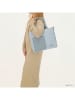 Beagles Shopper "Calvia Duo" lichtblauw - (B)41 x (H)31 x (D)13 cm
