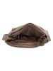 Beagles Umhängetasche "Duomo" in Taupe - (B)24 x (H)27 x (T)7 cm