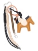 Beagles Tas-/Sleutelhanger"Trendy" lichtbruin/beige