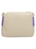 Beagles Schoudertas "Nova" beige/paars - (B)18 x (H)14 x (D)6,5 cm