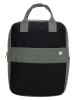 Beagles Rucksack "Nova" in Schwarz/ Grün - (B)27 x (H)37 x (T)10 cm