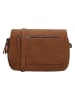 Beagles Leren schoudertas "Cambrils" lichtbruin - (B)26 x (H)18 x (D)8 cm