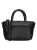 Beagles Leren handtas "Tarragona" zwart - (B)18 x (H)13 x (D)8 cm