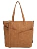Beagles Skórzany shopper bag "Lourenza" w kolorze jasnobrązowym - 40,5 x 32 x 14,5 cm