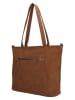 Beagles Leren schoudertas "Cambrils" lichtbruin - (B)40 x (H)29 x (D)10 cm
