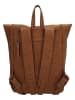 Beagles Leder-Rucksack "Cambrils" in Hellbraun - (B)22 x (H)31,5 x (T)11 cm