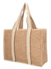 Beagles Shopper "Ibiza" in Beige - (B)50 x (H)37 x (T)16 cm