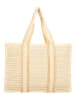 Beagles Shopper "Ibiza" beige - (B)50 x (H)37 x (D)16 cm