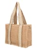 Beagles Schultertasche "Ibiza" in Beige - (B)35 x (H)28 x (T)13 cm