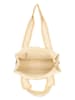 Beagles Schoudertas "Ibiza" beige - (B)35 x (H)28 x (D)13 cm