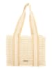 Beagles Schultertasche "Ibiza" in Beige - (B)35 x (H)28 x (T)13 cm