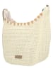 Beagles Schoudertas "Mallorca" beige - (B)35 x (H)22 cm