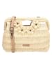 Beagles Umhängetasche "Amalfi" in Beige - (B)29 x (H)28 x (T)10 cm