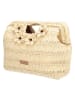 Beagles Umhängetasche "Amalfi" in Beige - (B)29 x (H)28 x (T)10 cm