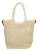 Beagles Henkeltasche "Lanzarote" in Beige - (B)35 x (H)26 x (T)11 cm
