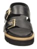 Bullboxer Leder-Sandalen in Schwarz