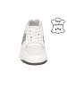 Bullboxer Skórzane sneakersy w kolorze białym