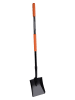 Black & Decker Łopata płaska w kolorze czarno-pomarańczowym