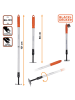 Black & Decker Hark zilverkleurig/zwart/oranje