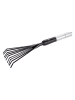 Black & Decker Gartenharke in Schwarz/ Orange
