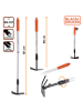 Black & Decker Gartenhacke in Orange/ Schwarz