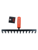 Black & Decker Gartenhake in Schwarz/ Orange
