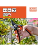Black & Decker Gartenschere in Schwarz/ Orange