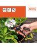 Black & Decker Gartenschere in Schwarz/ Orange