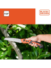 Black & Decker Piła składana w kolorze czarno-pomarańczowym