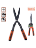 Black & Decker Heckenschneider in Schwarz/ Orange