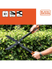 Black & Decker Heckenschneider in Schwarz/ Orange