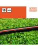 Black & Decker Tuinslang zwart - 15 m