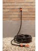 Black & Decker 5tlg. Set: Gartenschlauch in Schwarz - 20 m