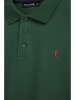 Polo Club 2er-Set: Poloshirts in Dunkelblau/ Dunkelgrün