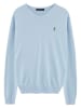 Polo Club Pullover in Hellblau