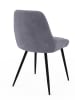 IDOMYA Factory 4er-Set: Stühle in Rosa/ Creme/ Anthrazit/ Grau - (B)47,5 x (H)79 x (T)54 cm