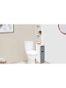 IDOMYA Essentials Badezimmerschrank in Weiß - (B)15,2 x (H)118 x (T)29,8 cm