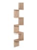 IDOMYA Essentials Wandregal in Hellbraun - (B)20 x (H)120 x (T)20 cm