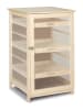 Inkazen Standregal in Natur - (B)50 x (H)80 x (T)50 cm