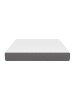IDOMYA Essentials Schuimstoffen matras wit/grijs