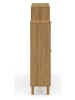 IDOMYA Essentials Schuhschrank "Erin" in Hellbraun - (B)86,5 x (H)98,5 x (T)23,5 cm