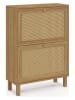 IDOMYA Essentials Schoenenkast "Erin" lichtbruin - (B)60 x (H)83,5 x (D)23,5 cm