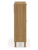 IDOMYA Essentials Schuhschrank "Erin" in Hellbraun - (B)60 x (H)83,5 x (T)23,5 cm